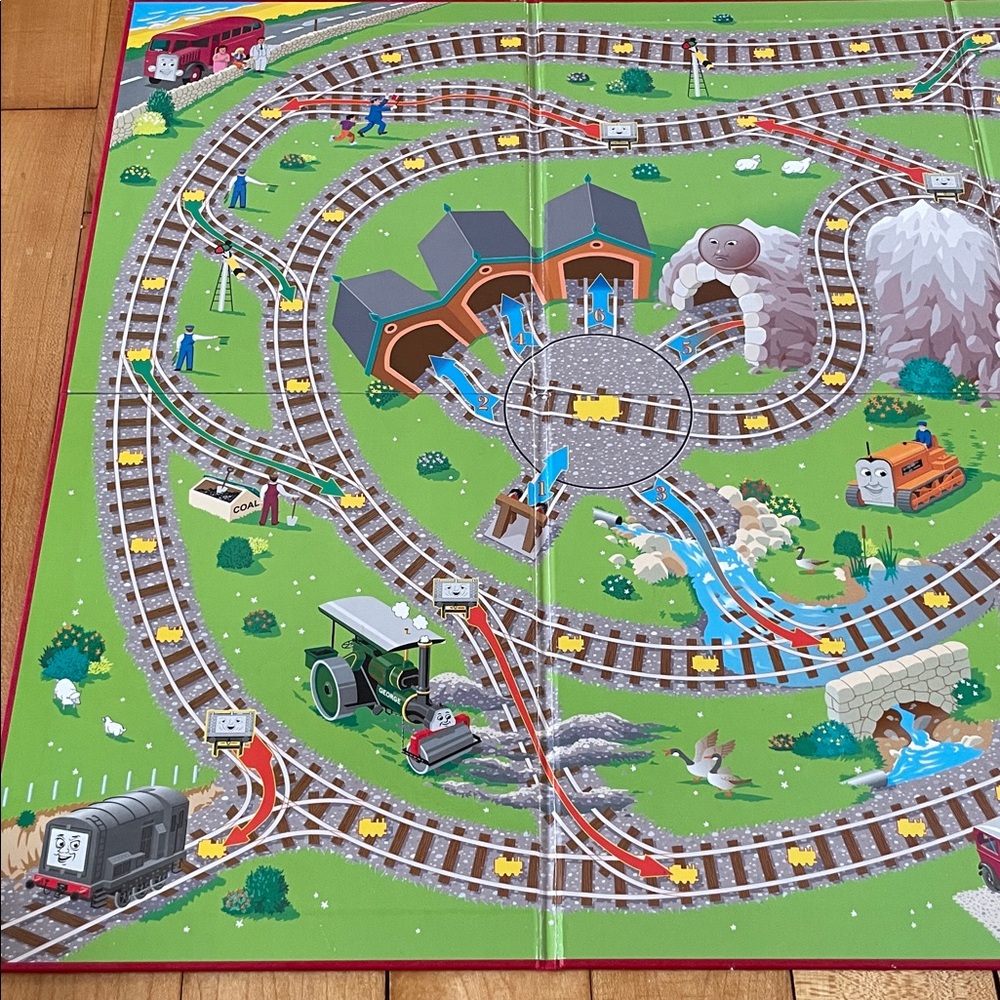 2004 Briarpatch Thomas & Friends “Thomas’ Tracks & Trestles Game” - COMPLETE - Picture 6 of 10